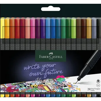 Faber-Castell basic, sada 20ks, hrot 0,4mm