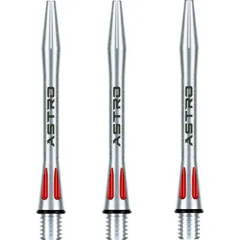 Winmau Násadky Astro Aluminium - midi - red