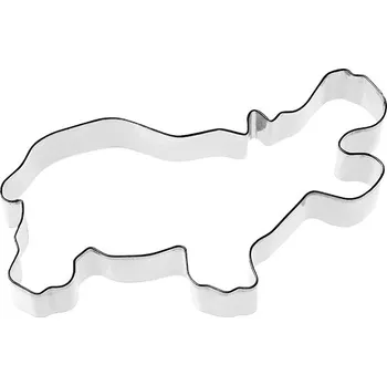 Vykrajovátko Vykrajovátko nerez (hroch) 10,9x6,8cm,v.3cm