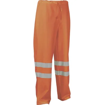 montérky Reflexní pracovní kalhoty COFRA MICENE Barva: Reflexní oranžová, Velikost: L