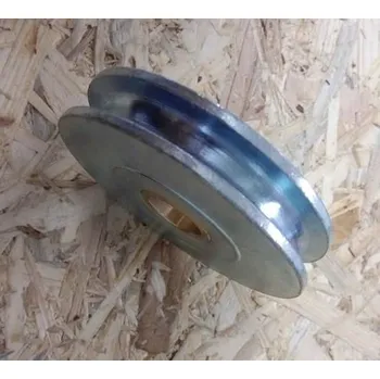 kladka Rolna - kladka s ložiskem - soustružená, 120mm, lano 14mm