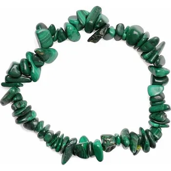 Náramek Malachit náramek sekaný extra kvalita
