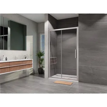 Sprchové dveře Lansanit LitEX SF10-190-C 100 cm dveře čiré chrom