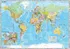 Puzzle Educa 58289 politická mapa světa 1500 dílků
