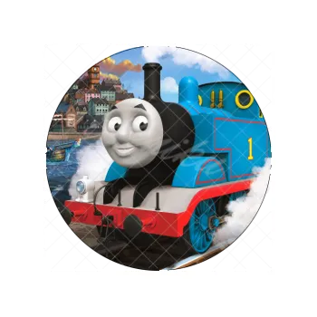 Jedlá dekorace na dort MAŠINKA TOMÁŠ 4, VARIANTA Jedlý papír 1578