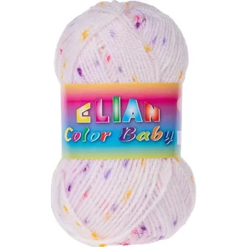 Příze VSV Pletací příze Elian Color Baby - 507 žlutá
