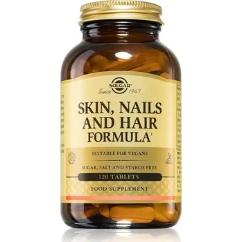 Solgar Skin, Nails and Hair Formula tablety pro krásné vlasy, pleť a nehty 120 tbl