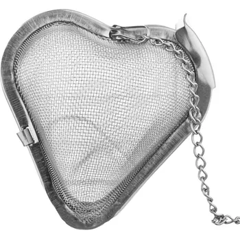 Cedník a síto Čajítko SRDCE 5,5x5,5 cm nerez