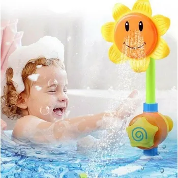 Hračka pro nejmenší Fontánka do vany - slunečnice