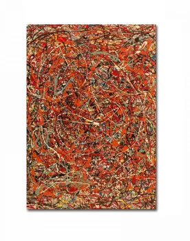 Obraz ASIR Reprodukce 70 x 100 cm The Fury J. Pollock