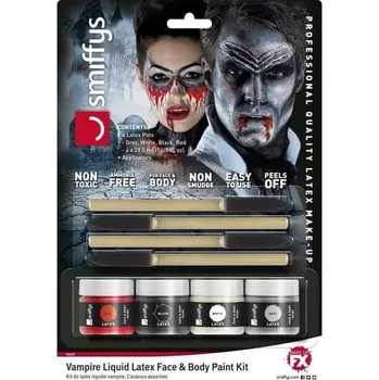 Karnevalový doplněk Smiffys Latexový make-up set upír 4x 29,57 ml