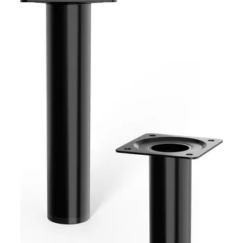 Nábytkové kování Walteco Nábytková noha kulatá, průměr 30mm, výška 150mm, černá