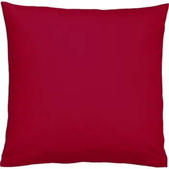Polštář SCANquilt povlak JERSEY ELASTIC LYCRA červená 50 x 70 cm