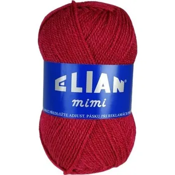 Příze VSV Pletací příze Elian Mimi 134 - červená