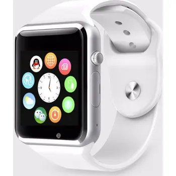 Chytré hodinky Smart Watch A1 bílé