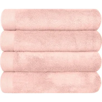 Ručník SCANquilt modalový ručník MODAL SOFT světle růžová osuška 70 x 140 cm