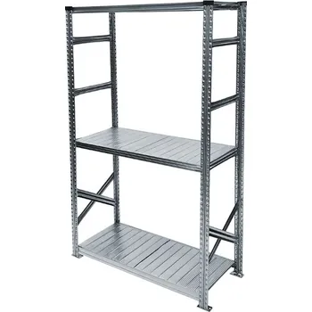Dílenský regál Wexta Kovový policový regál, 1972x600x320 mm, 3 police, základní