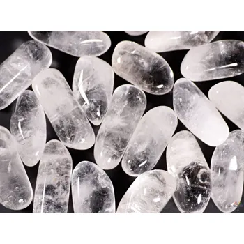 Drahý kámen Magieprirody.cz Tromlovaný kámen Křišťál špice XXL velikost 50 - 70 mm - Brazílie #407 Množství: 1ks