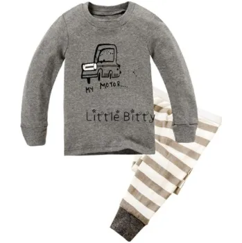 Čína Dětská chlapecká dlouhá pyžámka Motiv: Auto, Velikost: 6T