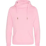 Just Hoods Unisex mikina JH021 Baby Pink L