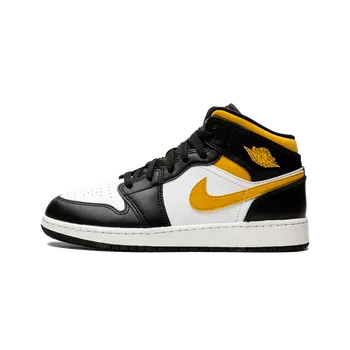 Dámské tenisky Air Jordan Jordan 1 Mid "White Pollen Black" (GS) Velikost: 36.5