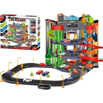 garáž Doris P2888D 3patrová garáž s výtahem a myčkou