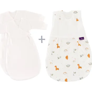 Spacák TRÄUMELAND Spací pytel 3 dílný set Liebmich Dinolino 56/62