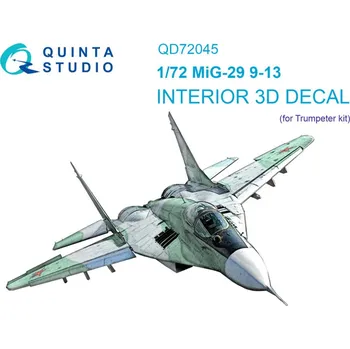 Plastikový model 1/72 MiG-29 9-13 3D-Printed & col.Interior (TRUMP)