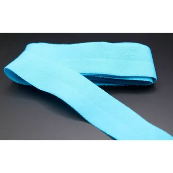 Lemovací pruženka - tyrkysová matná - šířka 2 cm