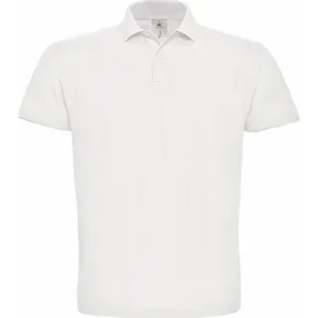 Pánská košile B&C Unisex polokošile PUI10 White M