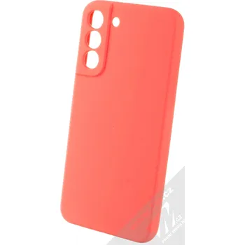 Pouzdro na mobilní telefon 1Mcz Silicone Skinny ochranný kryt pro Samsung Galaxy S22 Plus 5G korálově růžová (coral pink)
