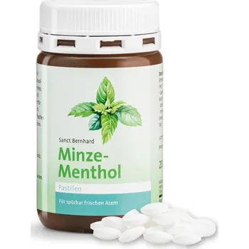 Přírodní produkt Sanct Bernhard Mátovo-Mentolové pastilky 200 ks