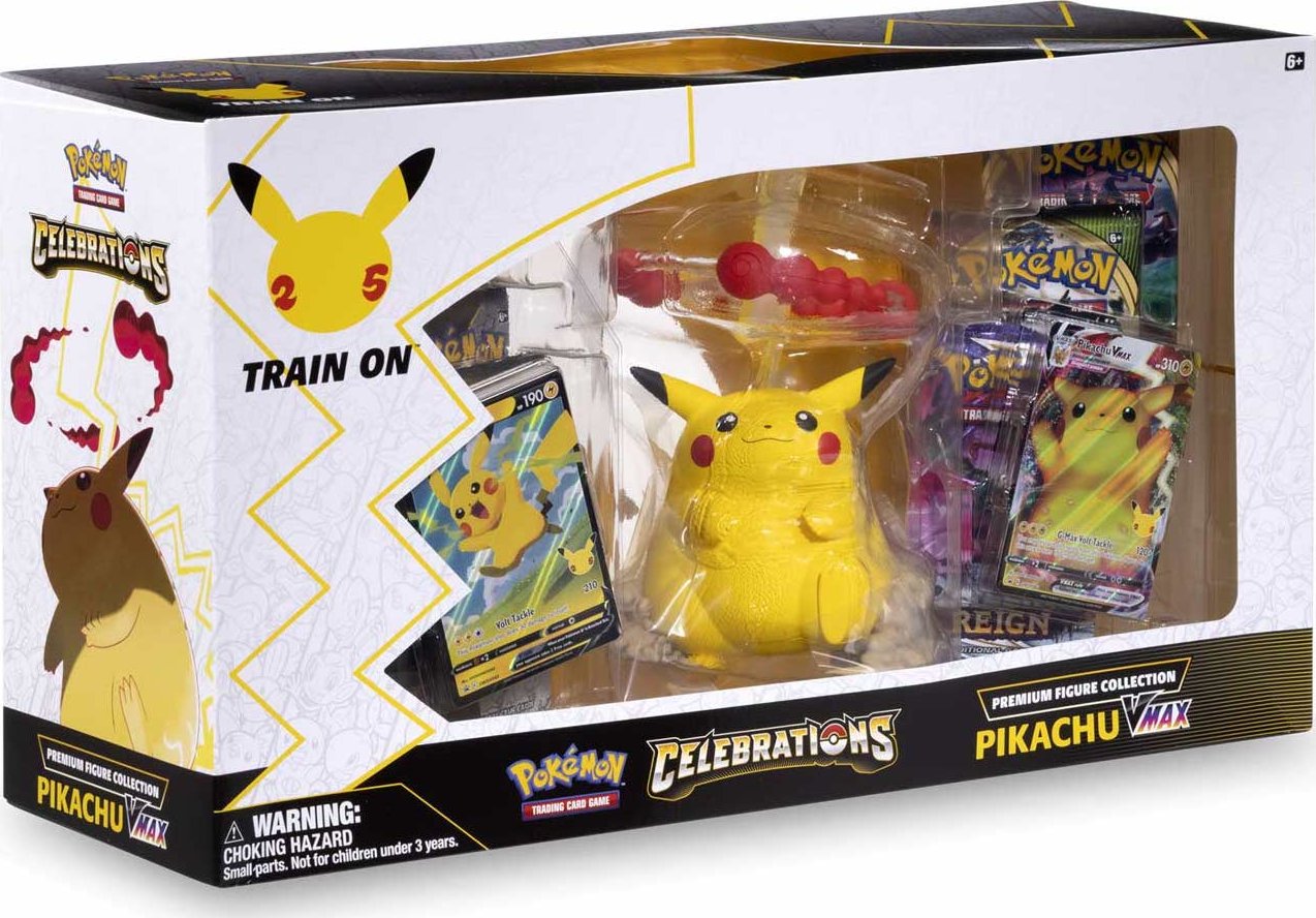 Pokémon TCG Celebrations Premium Figure Collection Pikachu VMAX od 1