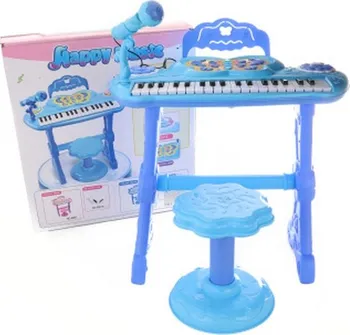 Hudební nástroj pro děti Lamps Piánko s adaptérem modré