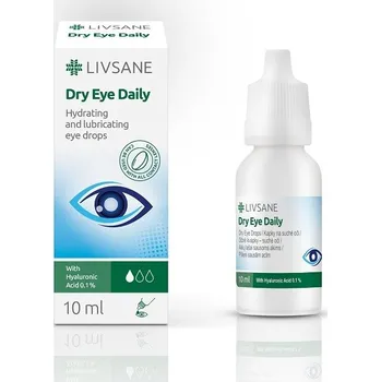 Oční kapky Livsane Oční kapky hydratační a zvlhčující 10 ml