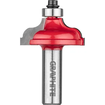 Fréza Graphite Frézovací bit, zaoblení povrchu, HM, 38,6 x 15,9 mm, stopka 12 mm