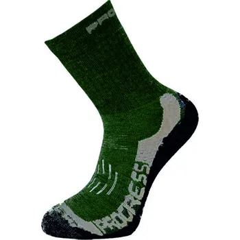 Pánské ponožky ponožky Progress X-TREME khaki/šedé (ponožky Progress X-TREME khaki/šedé)