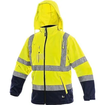 pracovní bunda Bunda DERBY, výstražná, pánská, žluto-modrá, vel. 3XL