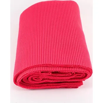 Polyesterový náplet - neonově růžová