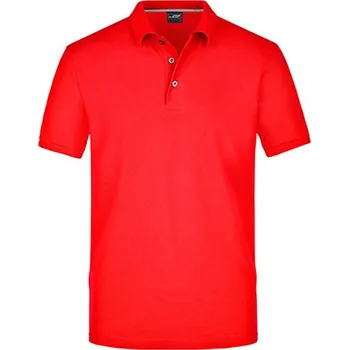 Pánská móda James&amp;Nicholson Pánská polokošile JN708 Light Red 3XL