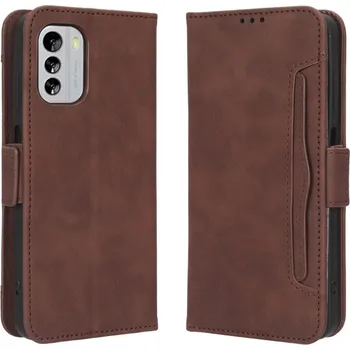 Pouzdro na tablet VSECHNONAMOBIL 52849 SLOT Peněženkový obal pro Nokia G60 hnědý