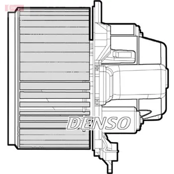 Ventilátor topení a klimatizace vnitřní ventilátor DENSO DEA09051