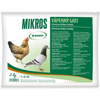 Krmivo pro hospodářské zvíře VPC vápenný GRIT