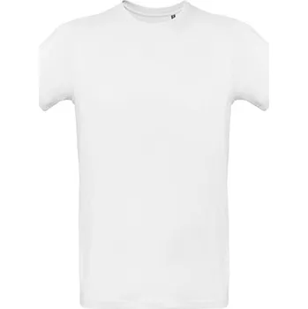 Pánské tričko B&amp;C Pánské tričko TM048 White 3XL