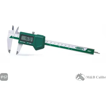 Posuvné měřítko Digitální posuvné měřítko 200/0,01 mm IP67 INSIZE