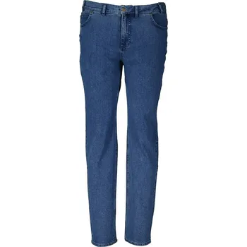 Pánské kalhoty Pánské rifle Adamo modré STRETCH elastické Adamo ODE-AD-199223-335 - 130A