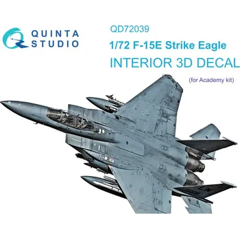 Plastikový model 1/72 F-15E 3D-Printed & col.Interior (ACAD)