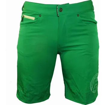 Cyklistické kalhoty HAVEN Cyklistické kalhoty krátké bez laclu - AMAZON LADY - béžová/zelená L