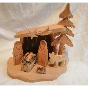 Betlém Dřevěný betlém 14D14