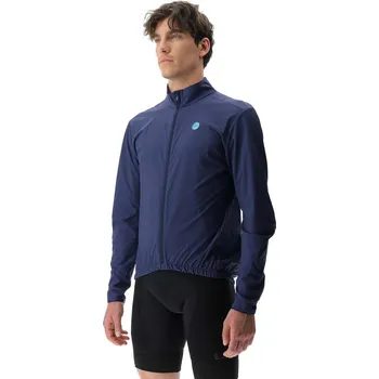 Cyklistická bunda UYN Cyklistická větruodolná bunda - ULTRALIGHT WIND - modrá L
